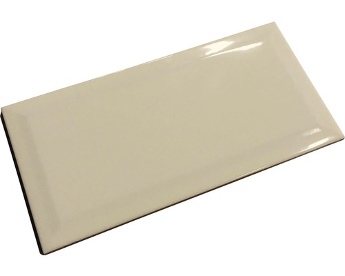 MetroFliese mit Facette creme joy glänzend 10 x 20 cm bei HORNBACH kaufen