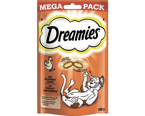 Katzensnack Dreamies mit Huhn 180 g-0