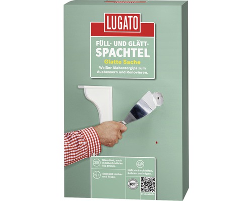 Lugato Füllspachtel/Glättspachtel Glatte Sache 1 Kg