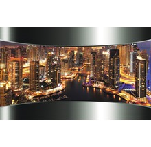 Fototapete 2204 P4 Papier Skyline Dubai 254 x 184 cm-thumb-0
