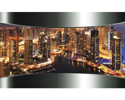 Fototapete 2204 P4 Papier Skyline Dubai 254 x 184 cm-0