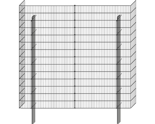 Basisbausatz belissa limes H 210 cm,