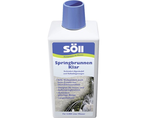 SpringbrunnenKlar Söll speziell für außen 500 ml