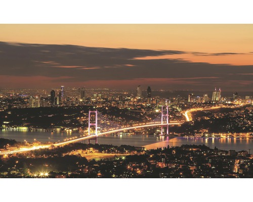 Fototapete 1066 P4 Papier Istanbul Brücke 254 x 184 cm-0