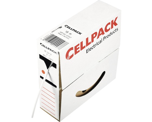 Cellpack Schrumpfschlauch 3,2-1,6 weiß SB3WS Meterware nach Maß in Ihrem Hornbach Markt erhältlich-0