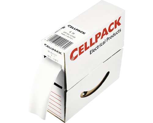 Cellpack Schrumpfschlauch 25,4-12,7 weiß SB25WS Meterware nach Maß in Ihrem Hornbach Markt erhältlich