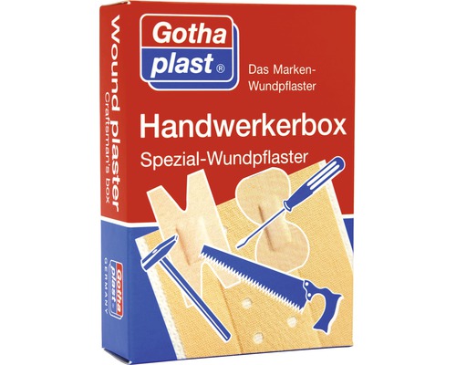 Spezialpflaster Gothaplast Handwerker Box, 7-tlg.
