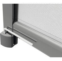 Insektenschutz Windhager PLUS Rollo-Fenster ohne Bohren anthrazit 100x160 cm-thumb-5