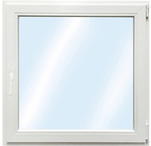 Kunststofffenster 1-flg. ARON Basic weiß 1000x1000 mm DIN Rechts-thumb-0